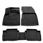 Nissan Qashqai 2021- Rubber Floor Mats Stingray 3D (For e-power, 5 pcs) photo 1