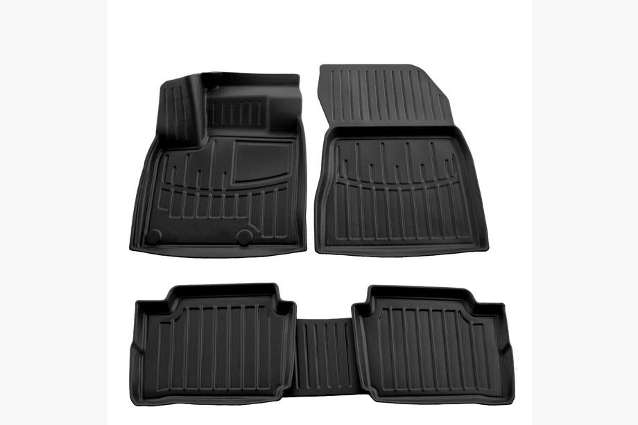 Nissan Qashqai 2021- Rubber Floor Mats Stingray 3D (For e-power, 5 pcs) Image