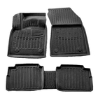 Nissan X-trail T33/Rogue 2022- Rubber Floor Mats Stingray 3D (For e-power, 5 pcs) photo 1