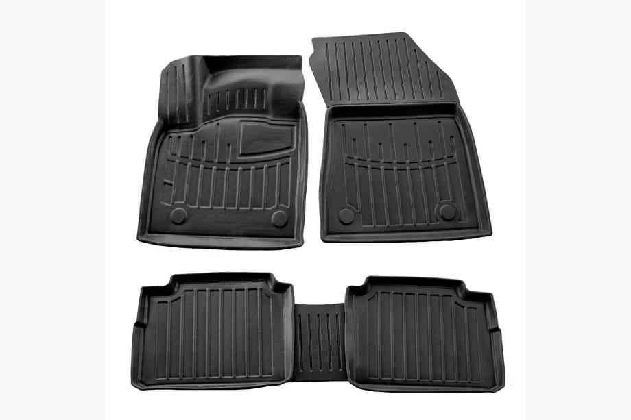 Nissan X-trail T33/Rogue 2022- Rubber Floor Mats Stingray 3D (For e-power, 5 pcs) Image