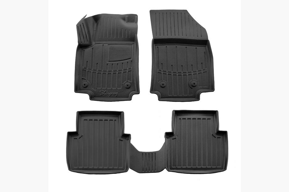Opel Crossland X 2017-2024 Rubber Floor Mats Stingray 3D (5 pcs) Image