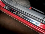 Nissan Qashqai 2010-2014 Door Sill Protectors Carmos V1 Stainless Steel Set of 4 photo 1