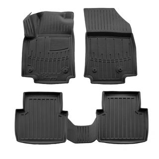 Rubber Floor Mats Stingray 3D (5 pcs) Citroen C-3 Aircross 2017-2024