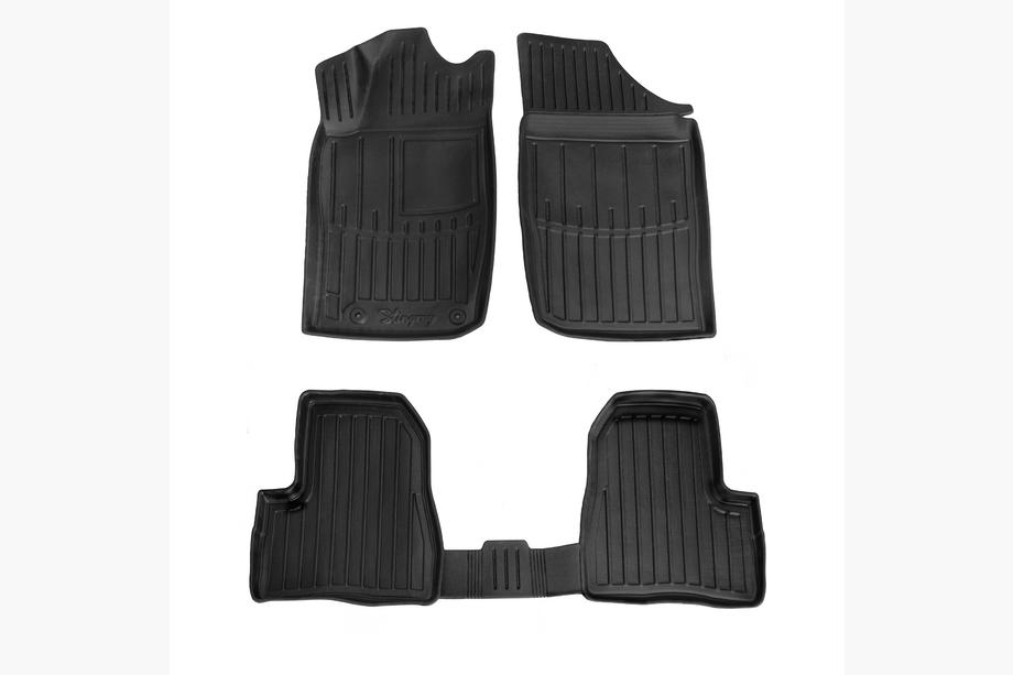 Peugeot 206 1998-2024 Stingray 3D Rubber Floor Mats (4 pcs) Image
