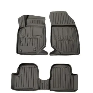 Rubber Floor Mats Stingray 3D (5 pcs) DS 3 Crossback 2018-