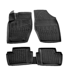 Citroen C-4 2004-2010 Rubber Floor Mats Stingray 3D (5 pcs) photo 1