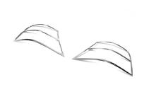 Volkswagen Golf 4 1997-2006 Chrome Tail Light Covers (2 pcs, plastic) photo 2