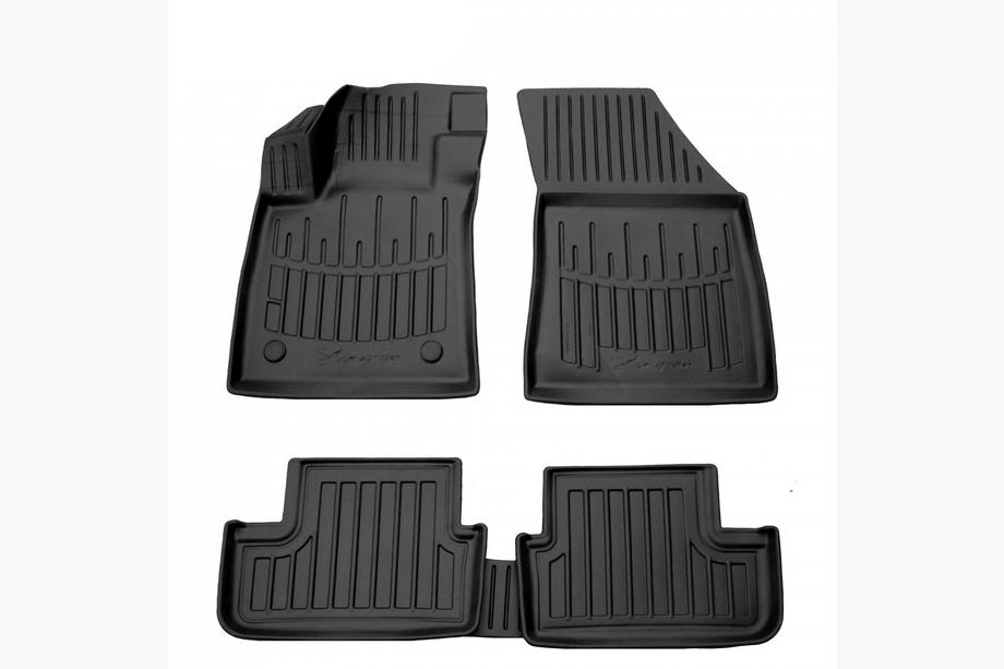 Renault Megane IV 2016-2025 Rubber Floor Mats Stingray 3D (HB, 5 pcs) Image
