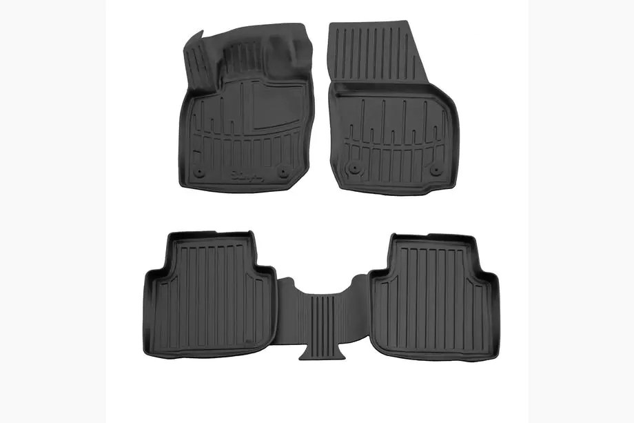 Skoda Kodiaq 2023- Stingray 3D Rubber Floor Mats (4 pcs) Image