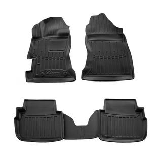 Rubber Floor Mats Stingray 3D (5 pcs)
