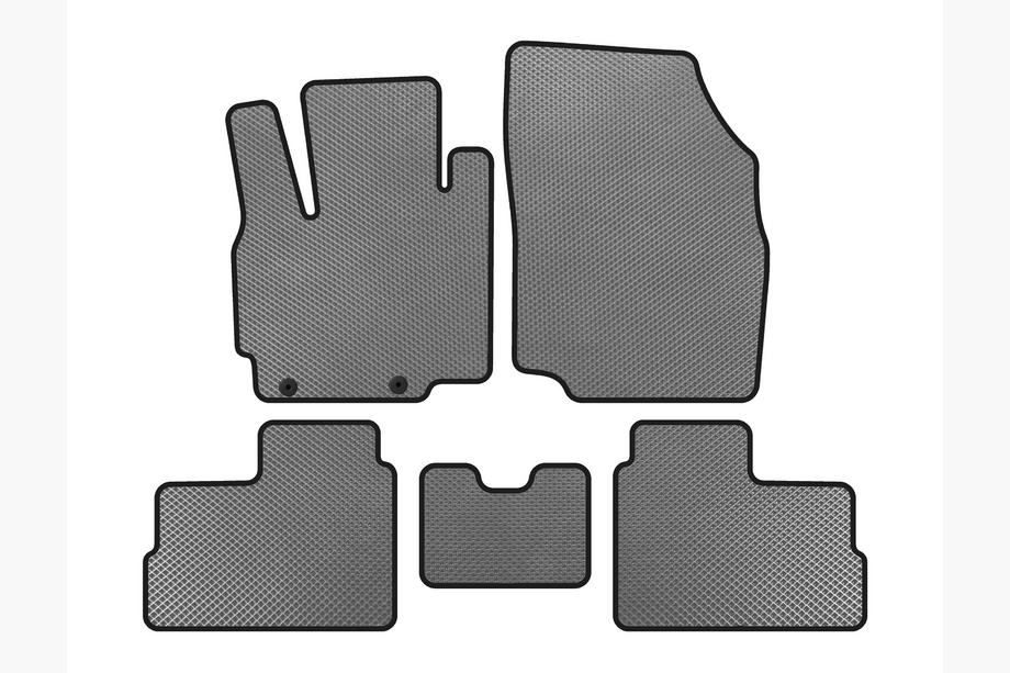 Mitsubishi Space Star/Mirage 2012- EVA Floor Mats (for Space Star, 2012-2016, HB, Gray) Image