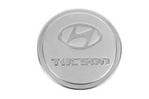 Hyundai Tucson JM 2004- Fuel Tank Cover Stainless Steel photo 1