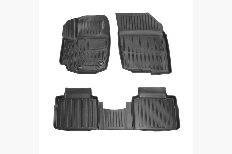 Suzuki SX4 S-Cross 2021- Rubber Floor Mats Stingray 3D Hybrid (Set of 5) Image