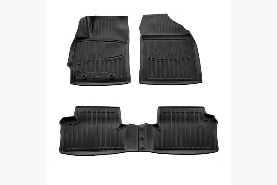Toyota Auris 2012-2018 Stingray 3D Rubber Floor Mats (4 pcs) Image