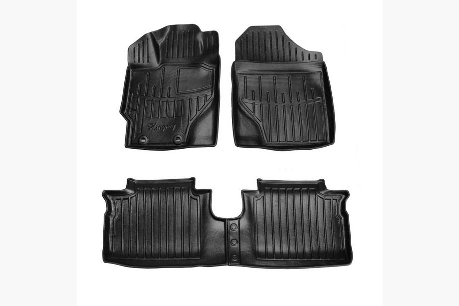 Toyota Yaris 2010-2020 Stingray 3D Rubber Floor Mats (4 pcs) Image