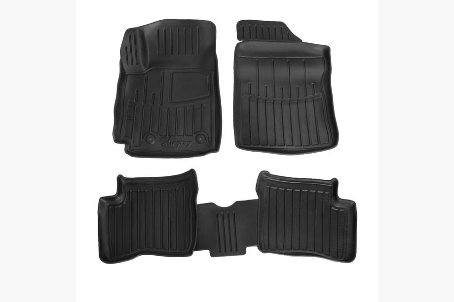 Toyota Yaris 1999-2006 Rubber Floor Mats Stingray 3D (5 pcs) Image