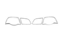 Volkswagen Passat B6 2006-2012 Chrome Tail Light Covers (2 pcs, Plastic) photo 1