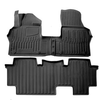 Rubber Floor Mats Stingray 3D (5-seater, 3 pcs)