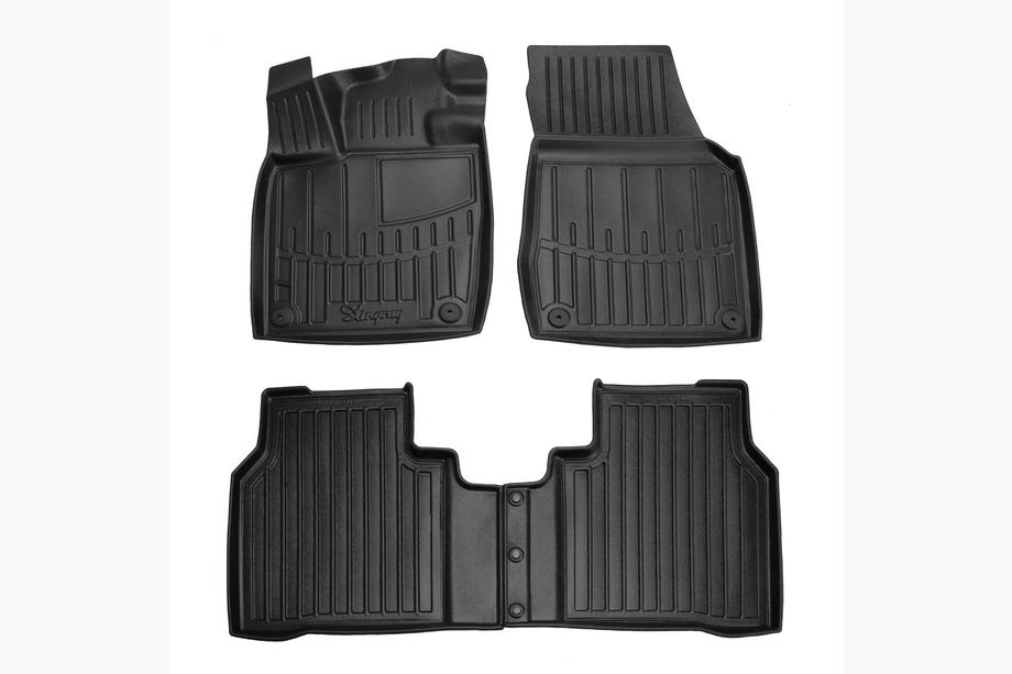 Volkswagen ID.7 2023- Stingray 3D Rubber Floor Mats (4 pcs) Image