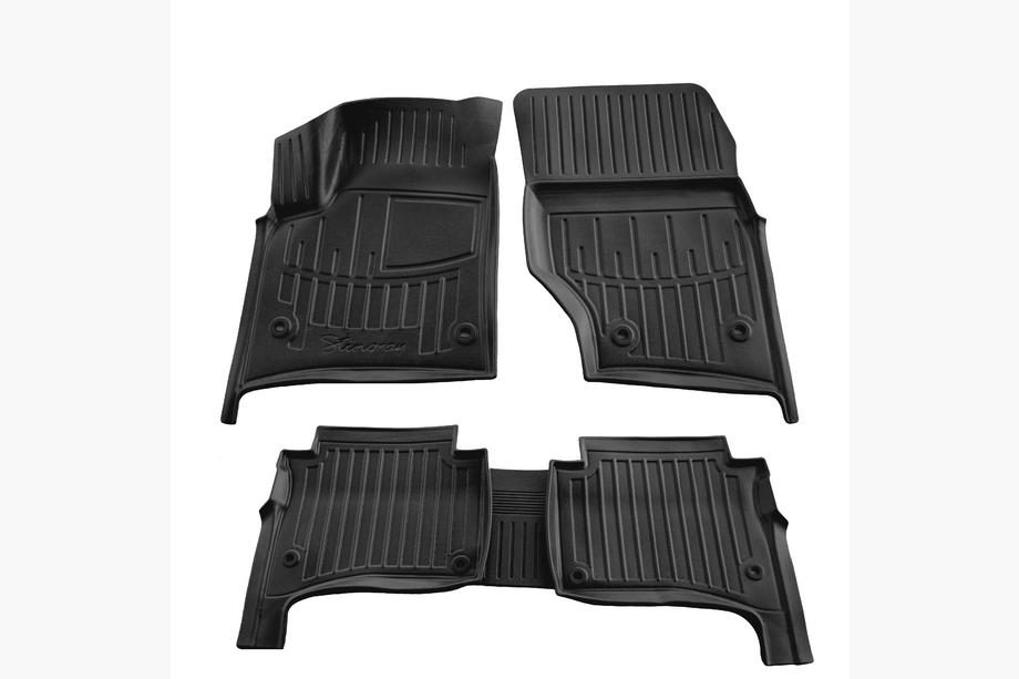 Volkswagen Touareg 2002–2010 Rubber Floor Mats Stingray 3D (5 pcs) Image