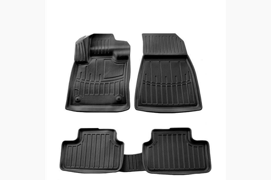 Volvo XC40 2018- Rubber Floor Mats Stingray 3D (Recharge, 5 pcs) Image
