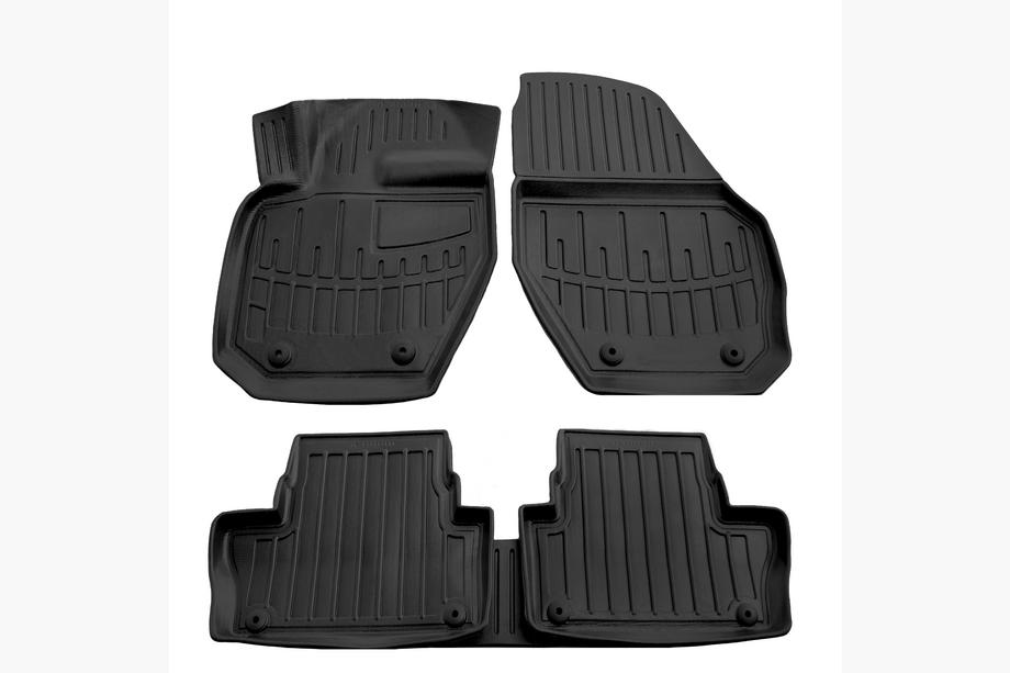 Volvo XC60 2009-2017 Rubber Floor Mats Stingray 3D (5 pcs) Image