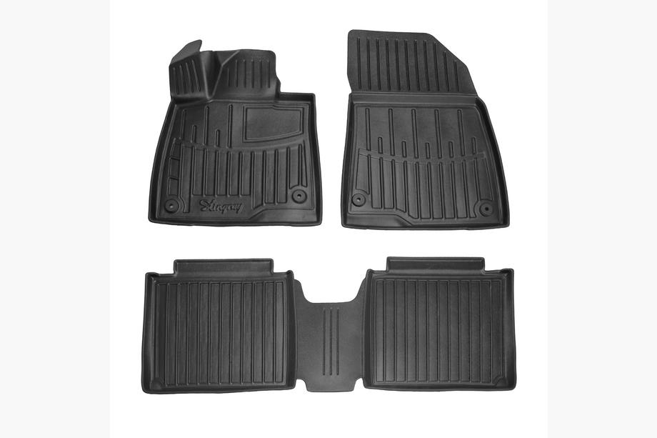 Zeekr 007 2023- Stingray 3D Rubber Floor Mats (4 pcs) Image
