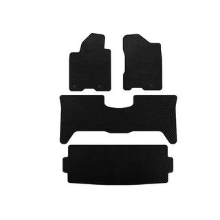 EVA Floor Mats (3 Rows, 2003-2008 Black) Nissan Armada 2003-2015