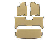 Nissan Armada 2003-2015 EVA Floor Mats (3 Rows, 2003-2008, Beige) photo 1