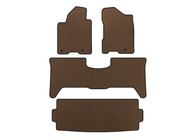 Nissan Armada 2003-2015 EVA Floor Mats (3 Rows, 2003-2008, Brown) photo 1