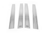 Toyota Corolla 2002-2007 Chrome Pillar Covers (4 pcs, Stainless Steel) photo 3