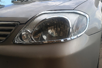 Toyota Corolla 2002-2007 Headlight Covers V1 (2002-2004, 2 pcs, plastic) photo 1