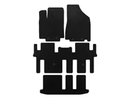 Nissan Pathfinder R52 2012-2021 EVA Floor Mats (3 Rows, Black) photo 1