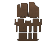 Nissan Pathfinder R52 2012-2021 EVA Floor Mats (3 Rows, Brown) photo 1