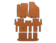 Nissan Pathfinder R52 2012-2021 EVA Floor Mats (3 Rows, Orange) photo 1