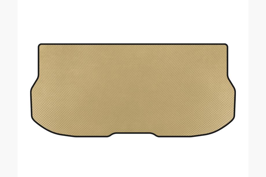 Nissan Quest 2011-2017 EVA Trunk Mat (with 3rd Row, 7-Seater, Beige) Image