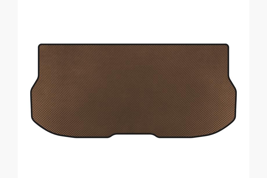 Nissan Quest 2011-2017 EVA Trunk Mat (with 3rd row, 7-seater, Brown) Image