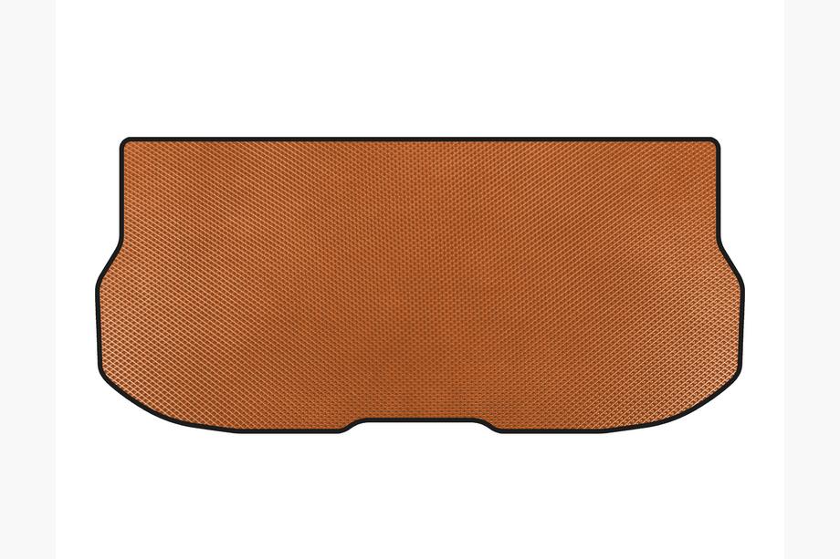 Nissan Quest 2011-2017 EVA Trunk Mat (with 3rd row, 7-seater, Orange) Image