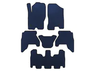 Nissan Pathfinder R51 2005-2014 EVA floor mats (3 rows, Blue, 2010-2014) photo 1