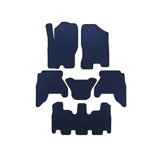 EVA floor mats (3 rows, Blue, 2010-2014) Nissan Pathfinder R51 2005-2014