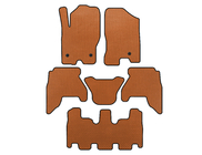 Nissan Pathfinder R51 2005-2014 EVA car floor mats (3 rows, Orange, 2010-2014) photo 1