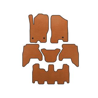 EVA car floor mats (3 rows, Orange, 2010-2014) Nissan Pathfinder R51 2005-2014