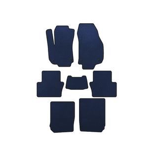 EVA Floor Mats (3 Rows, Blue) Opel Zafira B 2005–2011