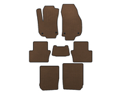 Opel Zafira B 2005–2011 EVA Floor Mats (3 Rows, Brown) photo 1