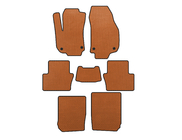 Opel Zafira B 2005–2011 EVA Floor Mats (3 Rows, Orange) photo 1