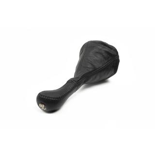 Gear shift boot with knob (black, leather) VAZ 2108-2109 1984-2011 photo 3