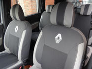 Renault Lodgy 2013-2022 Car Seat Covers (Leatherette↗Fabric, Premium) photo 5