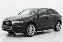 Audi Q3 2011-2019 Side Steps Maydos V1 (2 pcs, Aluminum & Stainless Steel) photo 1