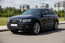 Audi Q5 2008-2017 Side Steps Allmond Black (2 pcs, Aluminum) photo 1