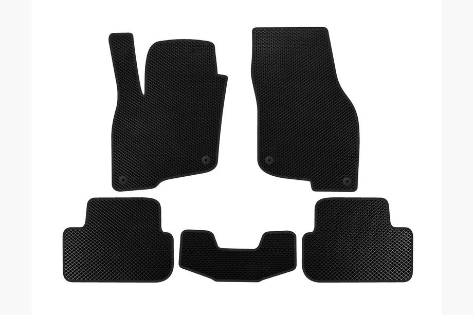 Audi Q2 2016- EVA Floor Mats (For e-tron 2019-, China, Black) Image